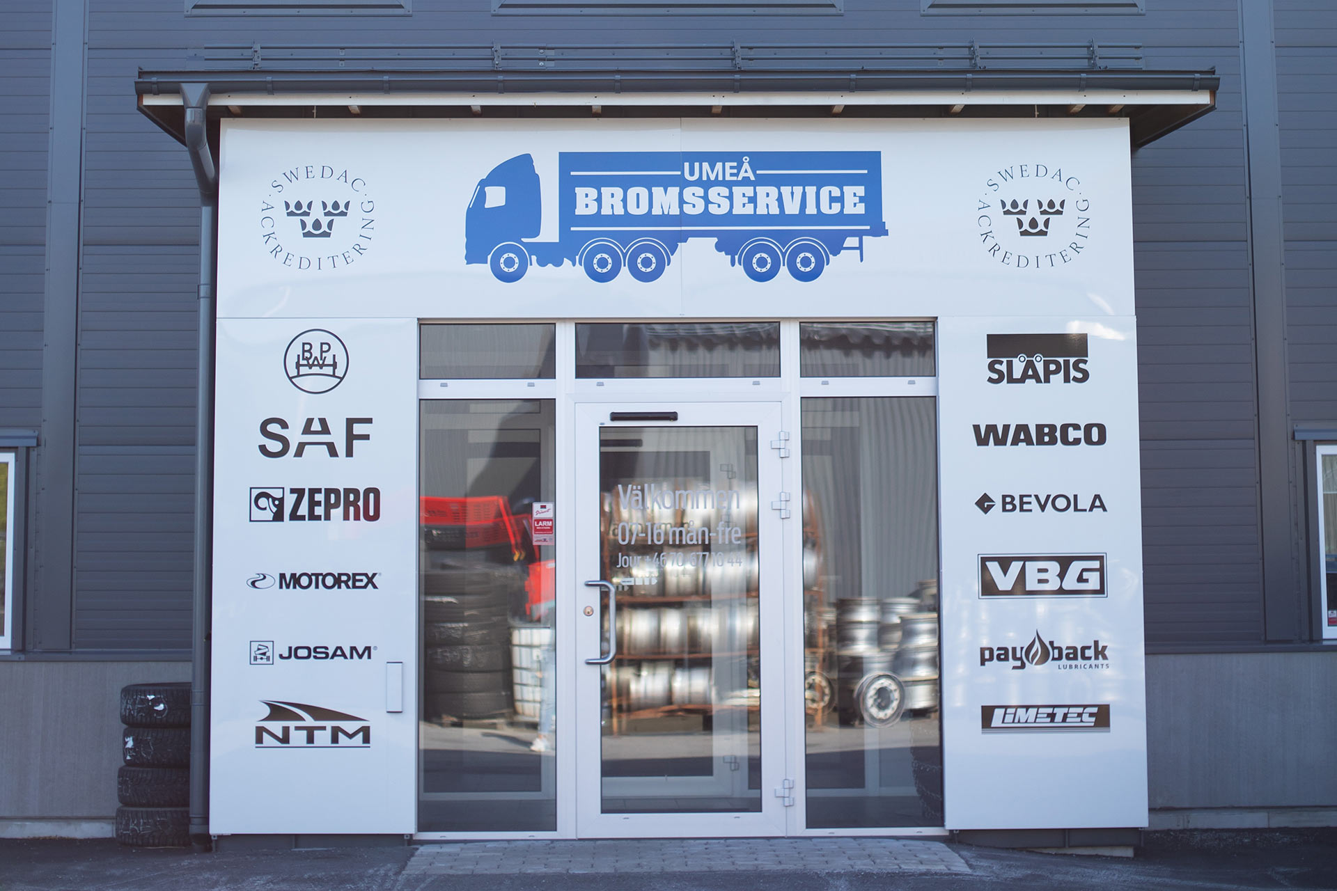 Kontakt bromsservice Umeå